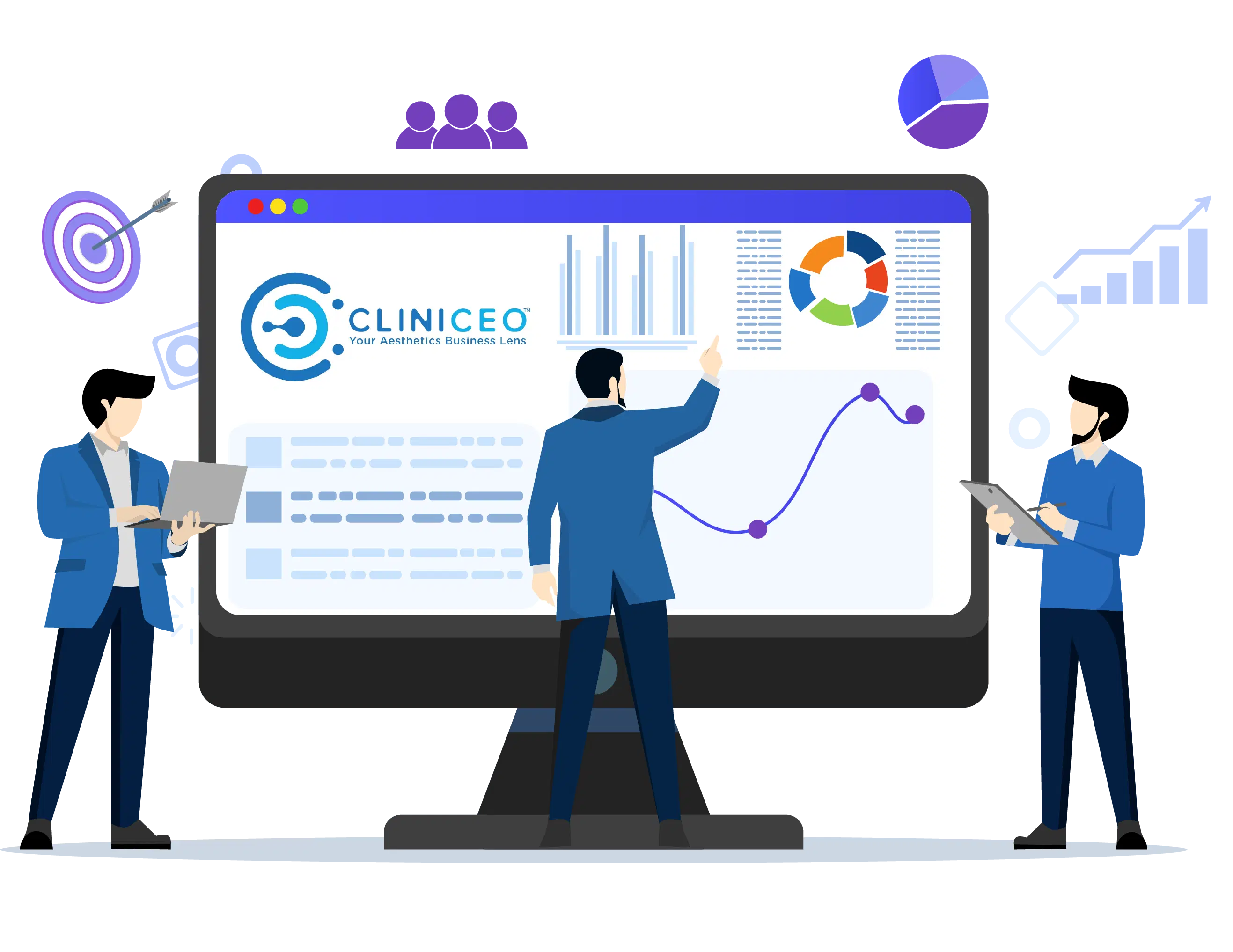Cliniceo sales features