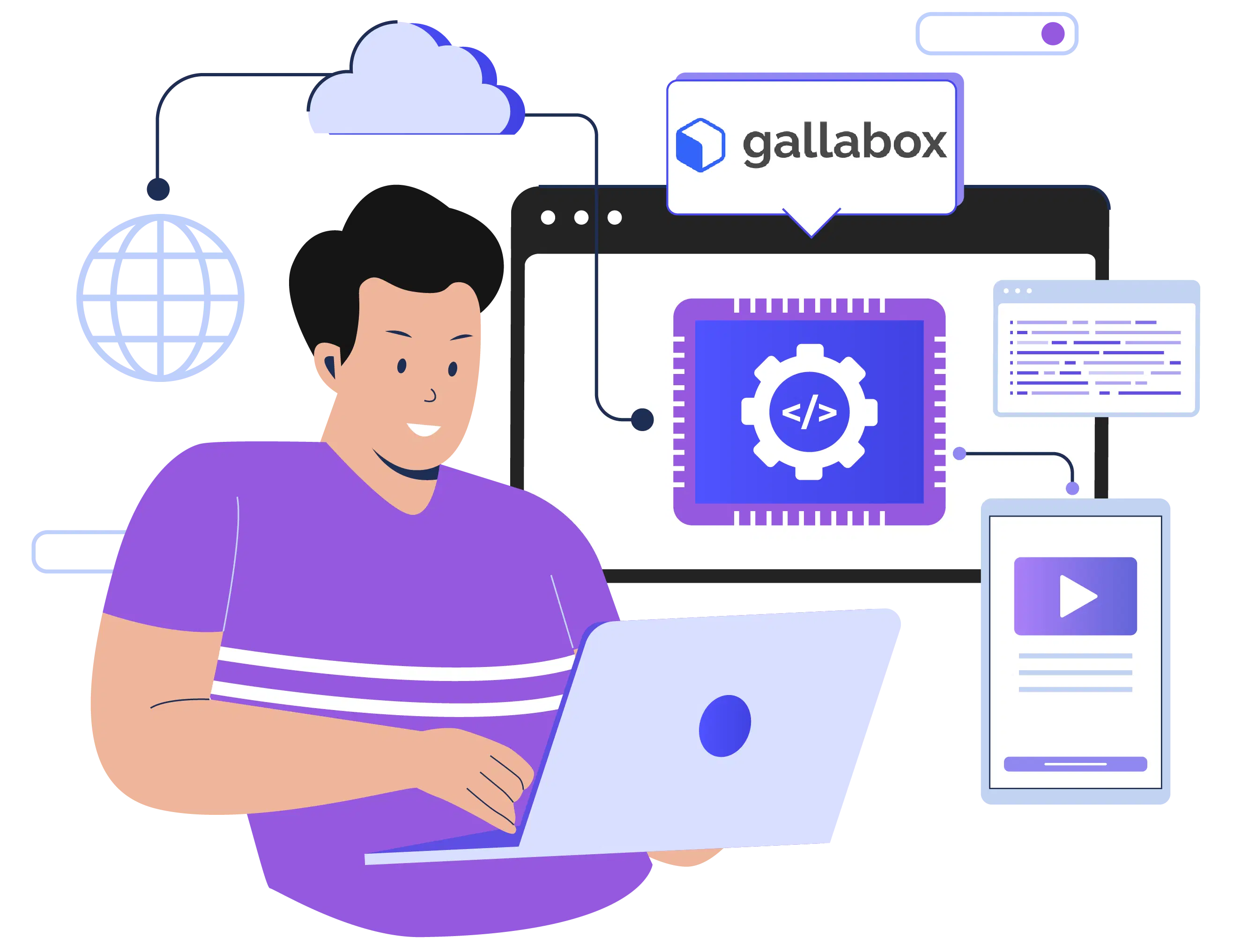 Gallabox marketing features