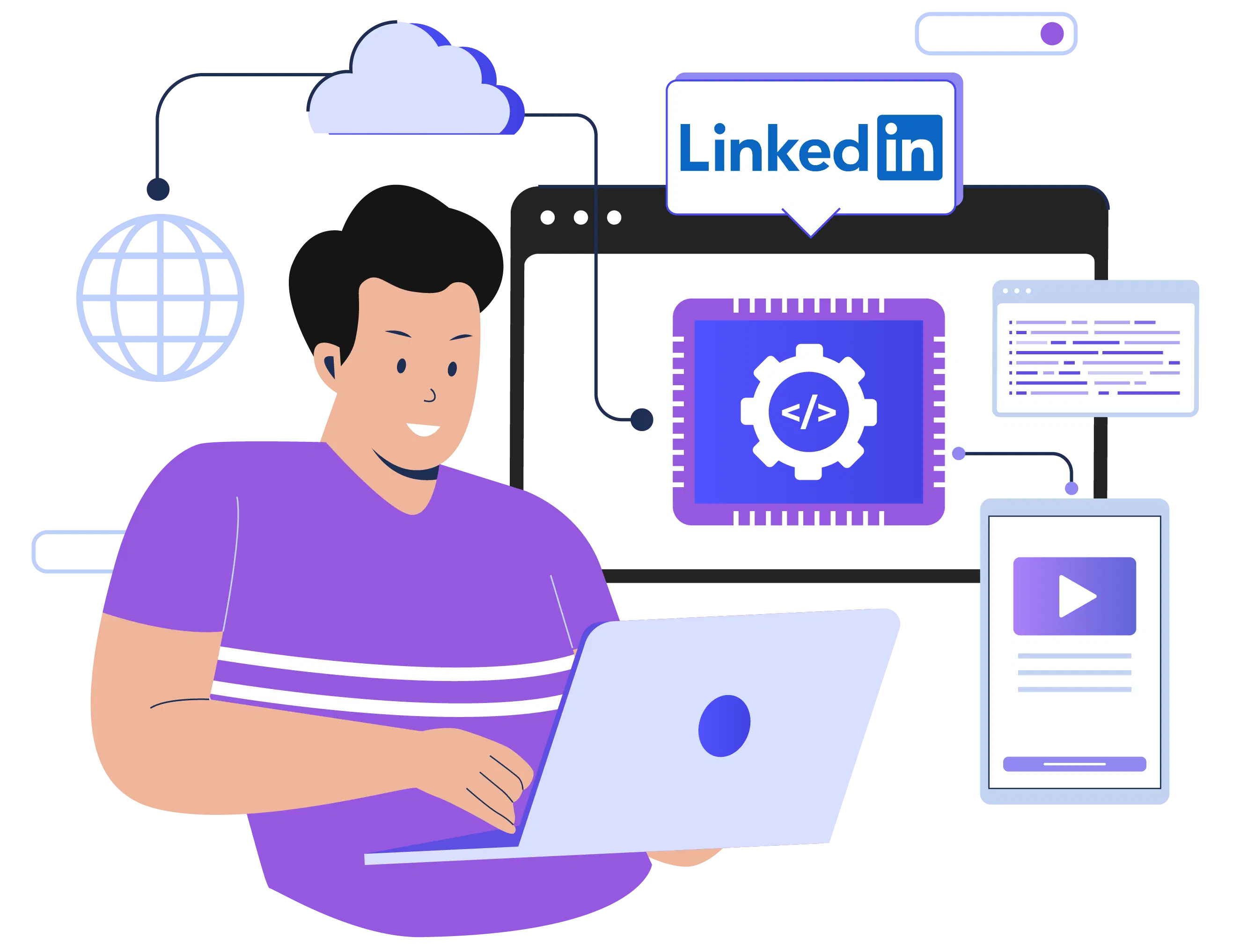 LinkedIn marketing features