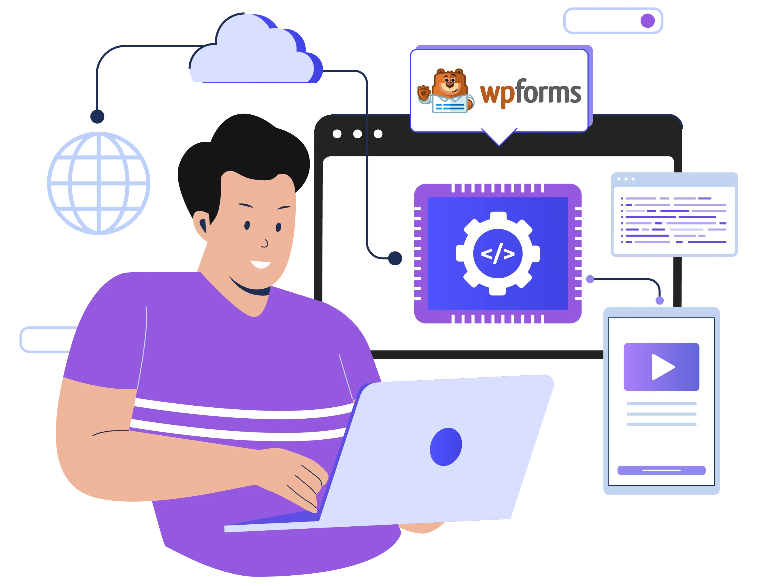WP Forms marketing features